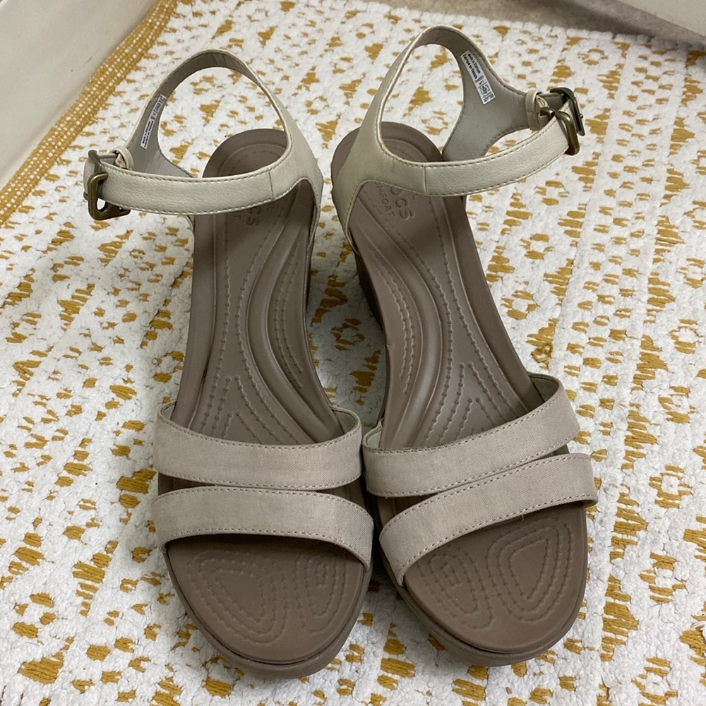 Crocs Wedge Heels 11M